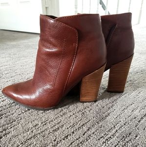 Guess leather booties
